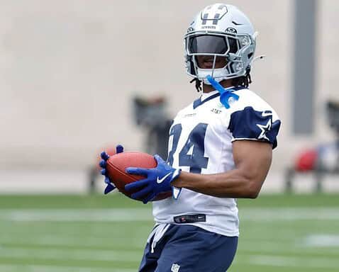 Dallas Cowboys running back Jaydon Blue